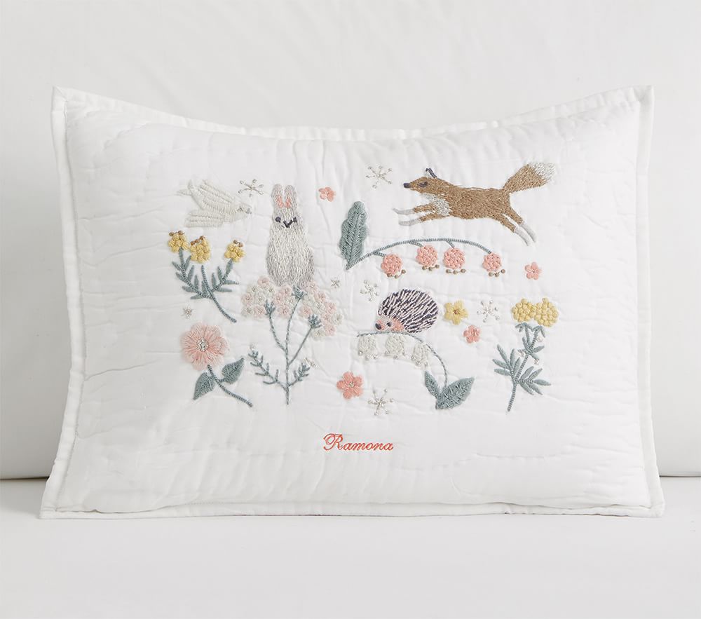 Ramona Woodland Baby Bed Linen Pottery Barn Kids UK
